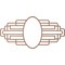 Ekena Millwork Wood Fretwork Pierced Medallion, 34"W x 17"H x 9 3/8"IW x 16 1/8"IH x 3/8"T, Wood (Paint Grade) CMWP34X17X0375EBMF - alternate 4